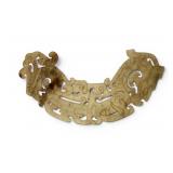 Chinese Carved Jade Pendant Panel