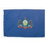 Vintage Pennsylvania State Flag, Large Scale