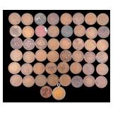 Indian Head Pennies (50)