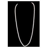 Long Akoya Pearl Necklace
