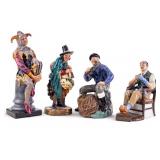 Royal Doulton Porcelain Figurines (4)