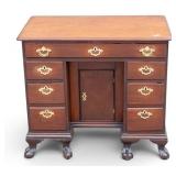 Period Mahogany Kneehole Desk