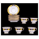 Antique Schmidt & Son NY Cups / Saucers Sets