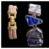 Designer Sterling Silver Bracelets Albert, Ripka