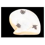 Scallop Shell MOP Dish w/ Chinese Characters