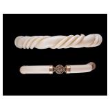 Antique Hand Carved Bracelets / Bangles