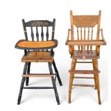 2 20th Century High-Chairs (Change Description)