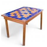 Artisian Italian-Style Tile Table