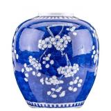 Chinese Porcelain Prunus Vase, Kangxi Mark