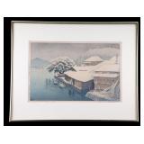 Japanese Woodblock, Hasui Kawase