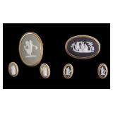Wedgwood England GF Pendants & Earrings Sets