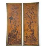 19th C French Chinoiserie Paintings on Paper (2)
