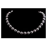 Taxco Sterling Silver Hollow Beaded Necklace