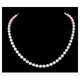 Pearl Strand Necklace with 14K Clasp