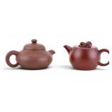 Chinese Yixing Zisha Clay Teapots (2)
