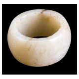 Antique Chinese Jade Archers Ring