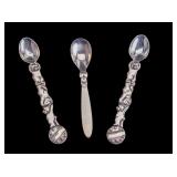 Georg Jensen & Tiffany Co. Sterling Silver Spoons