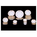 Minton Gold Rim China, Large Set