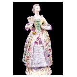 Meissen Porcelain Lady Figurine