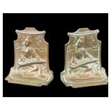 Geisha Bookends Madrigale Pompeian Bronze & Co