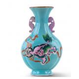 Chinese Wall Hanging Porcelain Vase