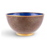 Japanese Cloisonne Enamel Bowl/ Signed