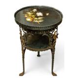 Italian Pietra Dura Top, Base Attr. O. Bach