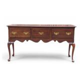 Mahogany Queen Anne-Style Sideboard