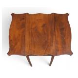 Pembroke Drop Leaf Table Serpentine Top