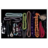 Costume Beaded Jewelry (Large Grouping)