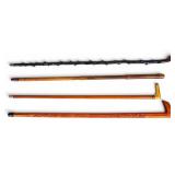 4 Vintage Walking Canes