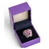 Designer Suzanne Somers Sterling Necklace & Ring