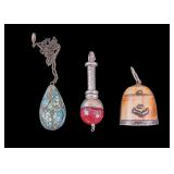 3 Silver Pendants