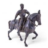 19th C Italian Bronze, Bartolomeo Colleoni, Venice