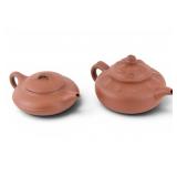 Chinese Yixing Zisha Clay Teapots (2)