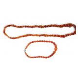 2 Natural Butterscotch Honey Amber Necklaces