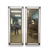 Art Deco Style Pier Mirrors F to C Mirrors (2)