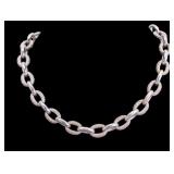 Judith Ripka 18K Gold 925 Silver Necklace