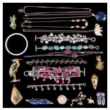 Brooches, Bracelets, and Pendants