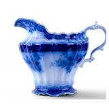 Henry Alcock Touraine Flow Blue Pitcher