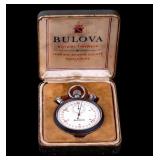 Vintage Bulova Stopwatch with Original Box