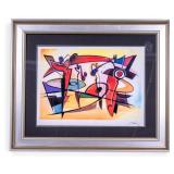 Alfred Gockel Abstract Reproduction Print