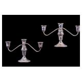 Duchin Sterling Weighted Candelabra Pair