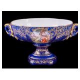19th C French Sevres Porcelain Compote