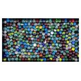 Vintage Crackle Glass and Other Marbles