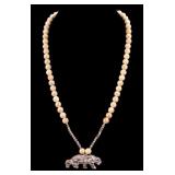 Stone Leopard Necklace
