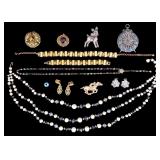Early Pot Metal Jewelry and Trifari