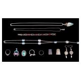 Sterling Silver Necklaces, Rings, and More