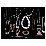 Rhinestone, Beaded, and Other Necklaces