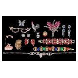 Vintage Rhinestone Jewelry Collection